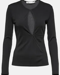 Christopher Esber Top con cut-out Nero