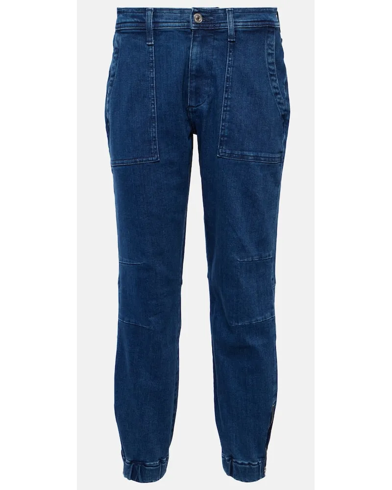 7 for all mankind Jeans boyfriend cargo Blu