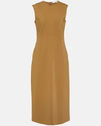 Max Mara Leisure - Abito midi Pagine Beige