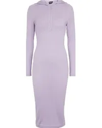 Tom Ford Abito midi in cashmere e seta Viola