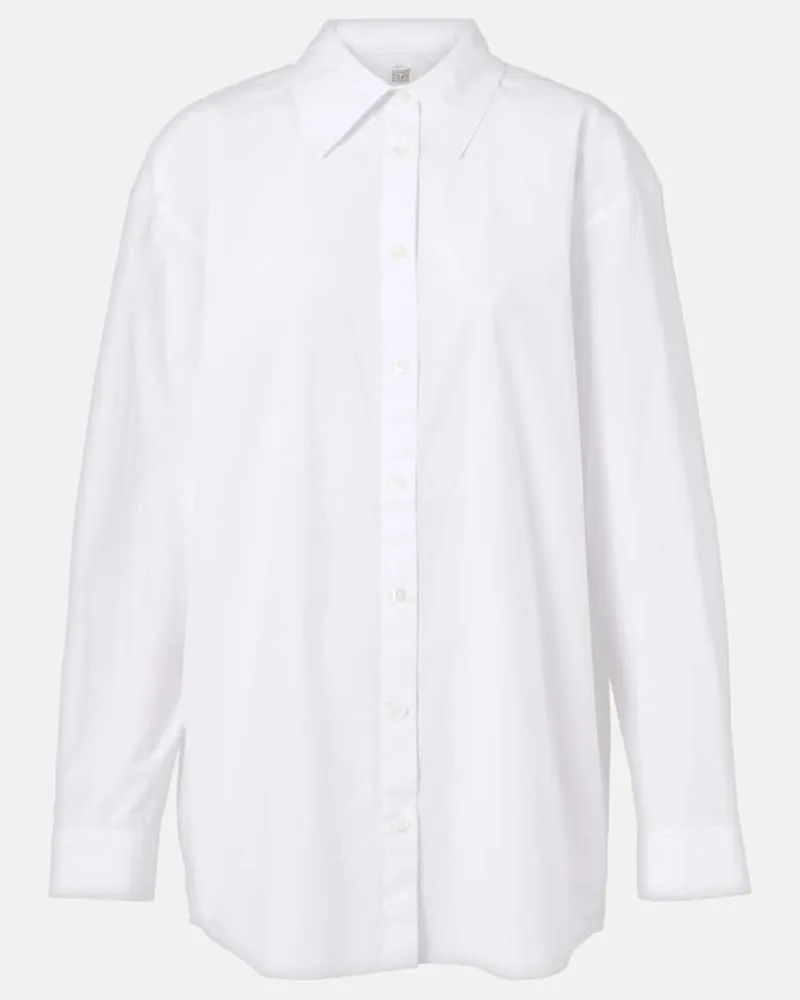 Totême Camicia in cotone Bianco