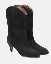 Isabel Marant Stivaletti Dernee in suede Nero