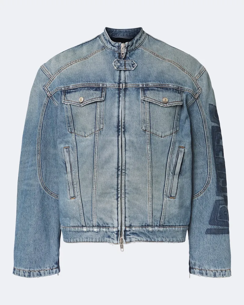 Balenciaga Giacca di jeans Blu