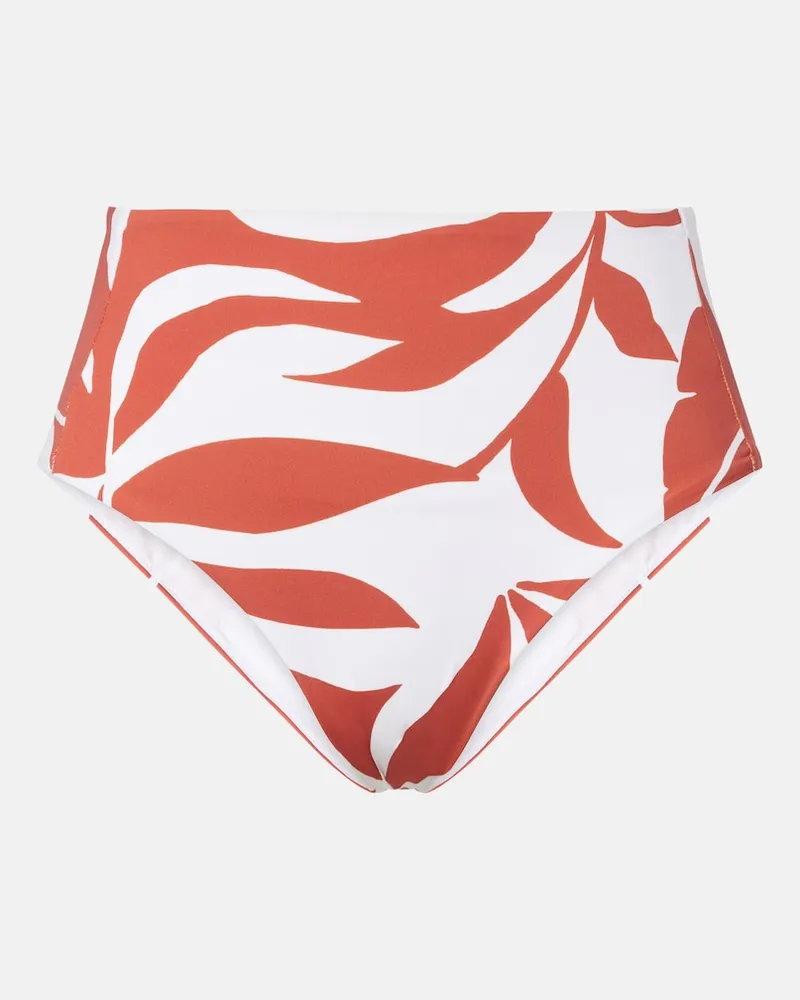 Max Mara Slip bikini Stilla con stampa Arancione