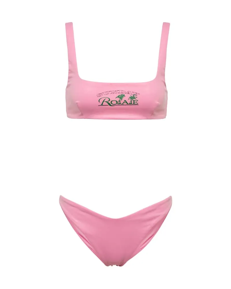 ROTATE Birger Christensen Bikini Pearla Rosa