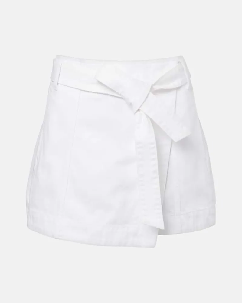Veronica Beard Skort Agee in misto cotone Bianco