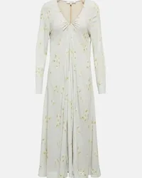 Dorothee Schumacher Abito midi Pastel Dreams con stampa Verde