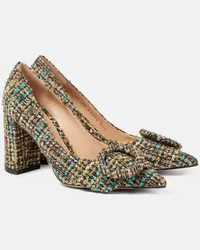 Gianvito Rossi Pumps 85 in bouclé Multicolore