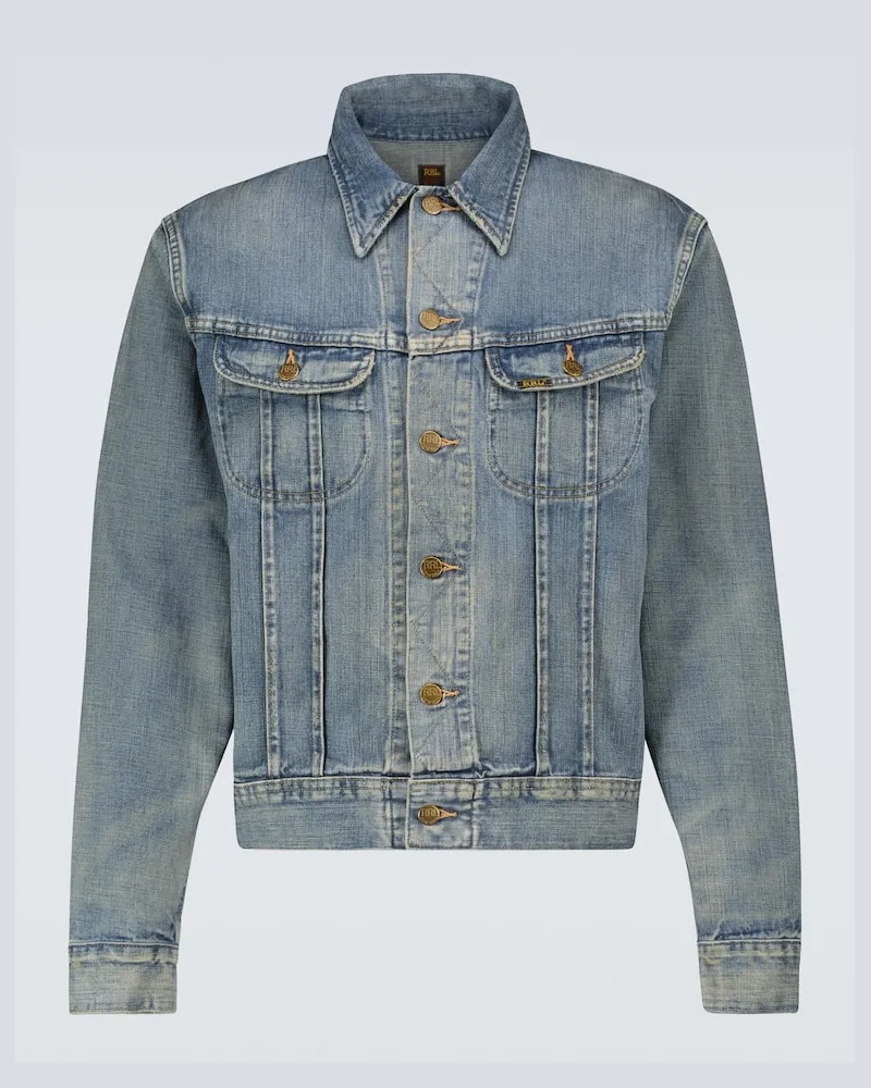 RRL Giacca di jeans Blu