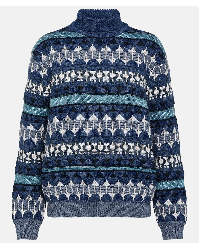 Loro Piana Dolcevita in cashmere Multicolore