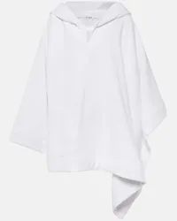 Alaïa Alaïa Felpa cropped in cotone Bianco