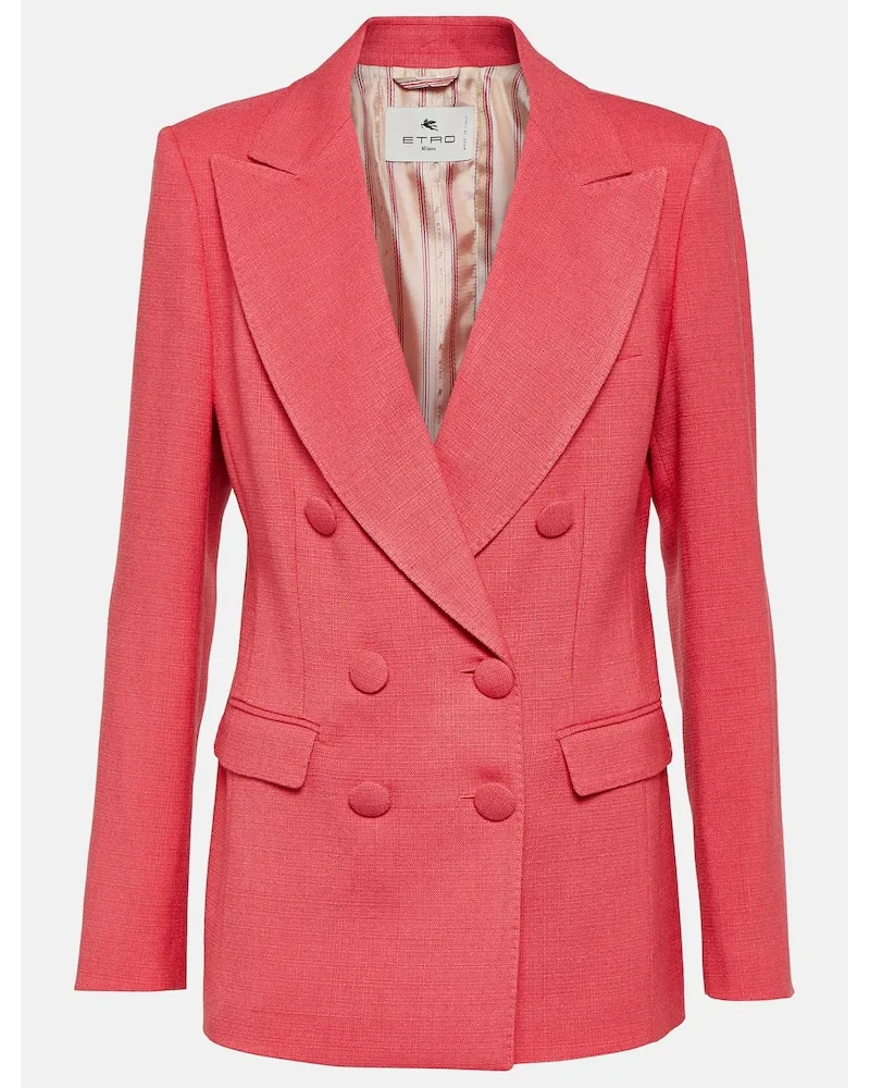 Etro Giacca doppiopetto Rosa