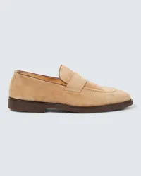 Brunello Cucinelli Mocassini in suede Marrone