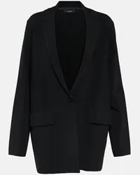 Joseph Blazer monopetto in crêpe Nero