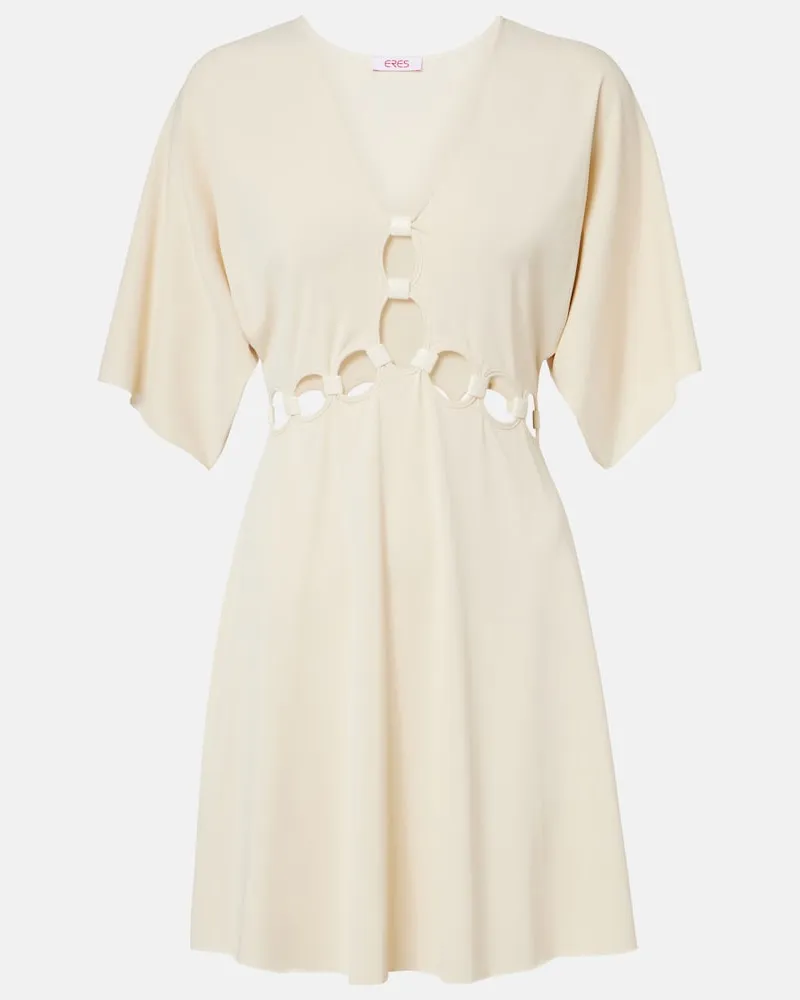 Eres Abito corto Connection in jersey Beige
