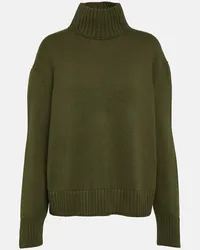 Loro Piana Dolcevita in cashmere Verde