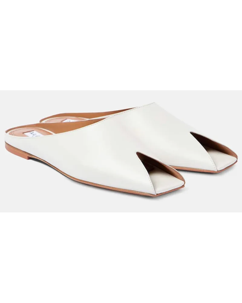 Alaïa AlaÃ¯a Sandali in pelle Bianco