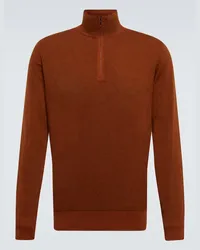 Loro Piana Pullover Roadster in cashmere Marrone