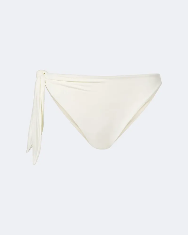 Magda Butrym Slip bikini in jersey Bianco