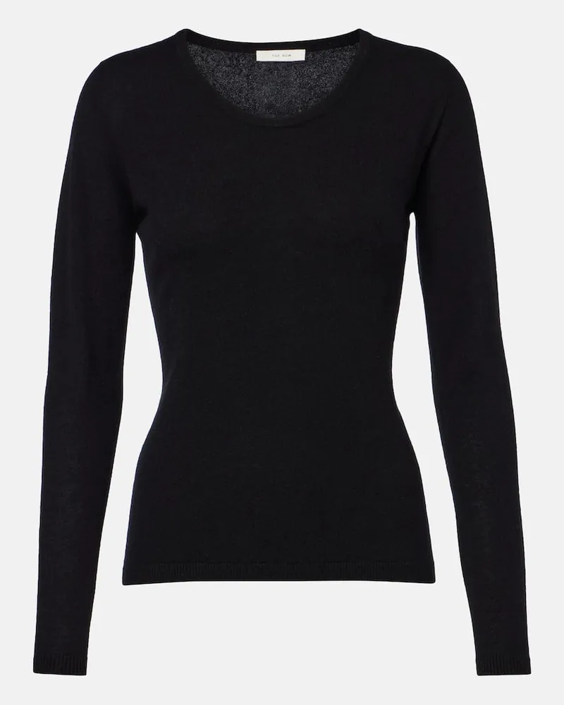 The Row Pullover Nezana in cashmere Nero