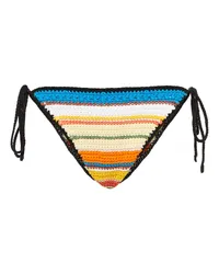 Ganni Slip bikini in crochet Multicolore