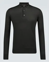 Loro Piana Polo Ml in lana Marrone