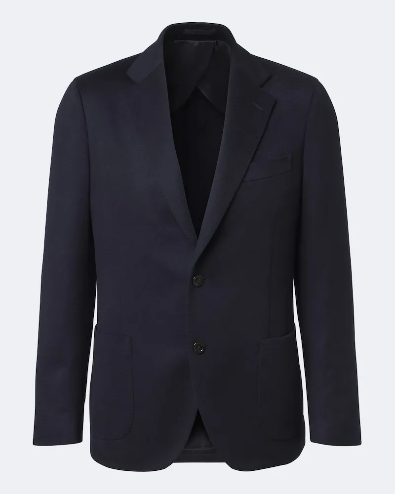 LARDINI Blazer in cashmere Blu