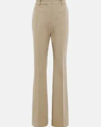 Joseph Pantaloni flared in gabardine Beige