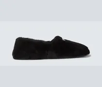 Slippers in shearling