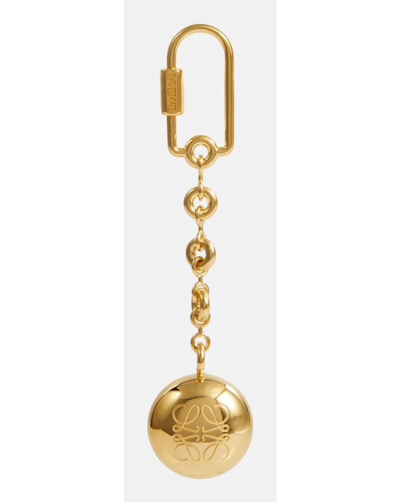 Loewe Portachiavi Anagram Pebble Oro