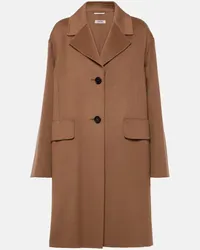 Max Mara Cappotto in lana Marrone