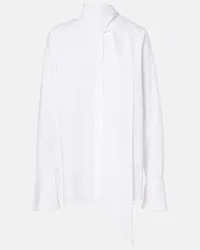 Nina Ricci Blusa in popeline di cotone Bianco