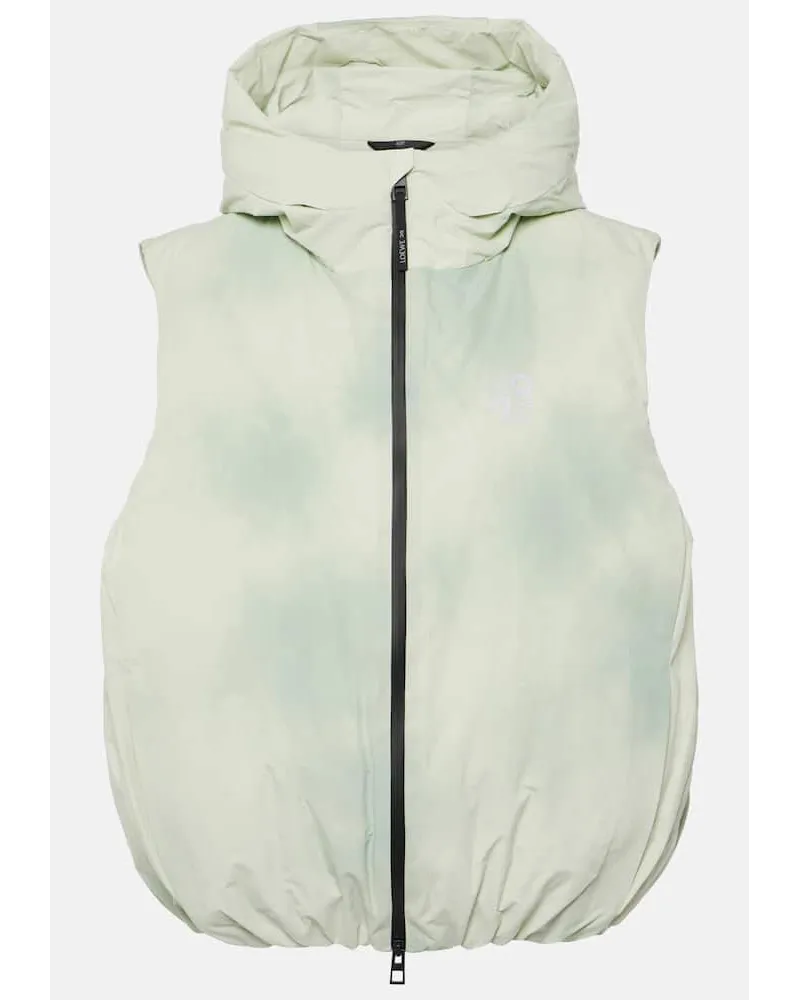 Loewe x On - Gilet imbottito Bianco