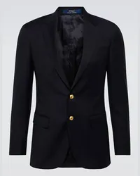 Ralph Lauren Blazer in twill di lana Blu