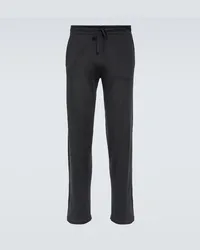 Le Kasha 1918 Pantaloni sportivi Balil in cashmere Nero