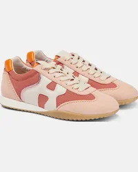 Hogan Sneakers Olympia-Z con suede Multicolore