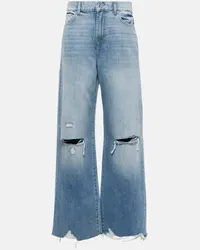 7 for all mankind Jeans Scout a gamba larga e vita alta Blu