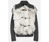 Giacca The Big Chill in shearling e lana