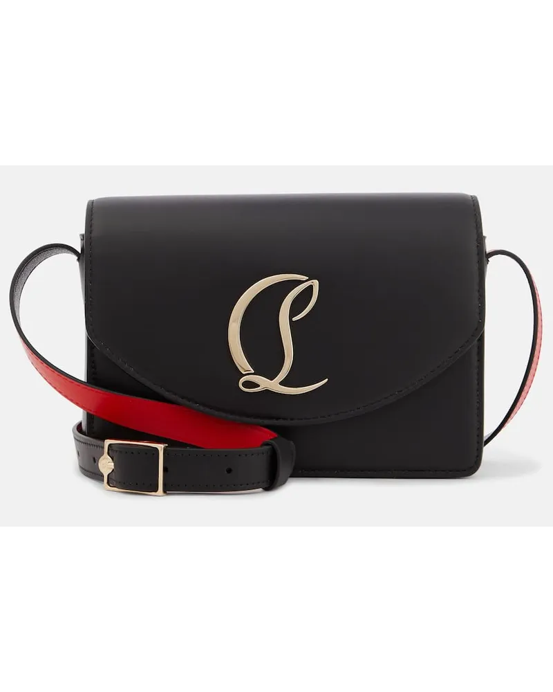 Christian Louboutin Borsa a tracolla Loubi54 Small in pelle Nero