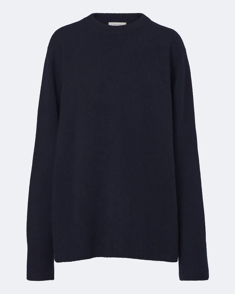 The Row Pullover Sibem in lana e cashmere Blu