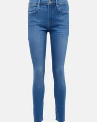 Frame Denim Jeans Le High Skinny Raw After Blu