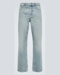 Frame Denim Jeans regular a vita media Blu