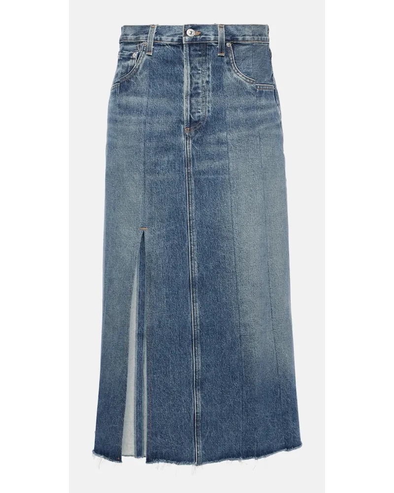 Citizens of humanity Gonna midi di jeans Raian Blu