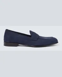 Brioni Mocassini Appia in pelle Blu