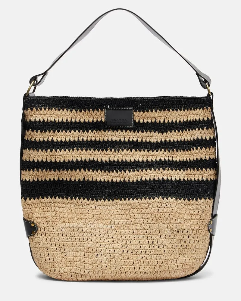 Isabel Marant Borsa a spalla Bayia Beige