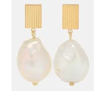 Orecchini Barroco in oro giallo 9kt e perle