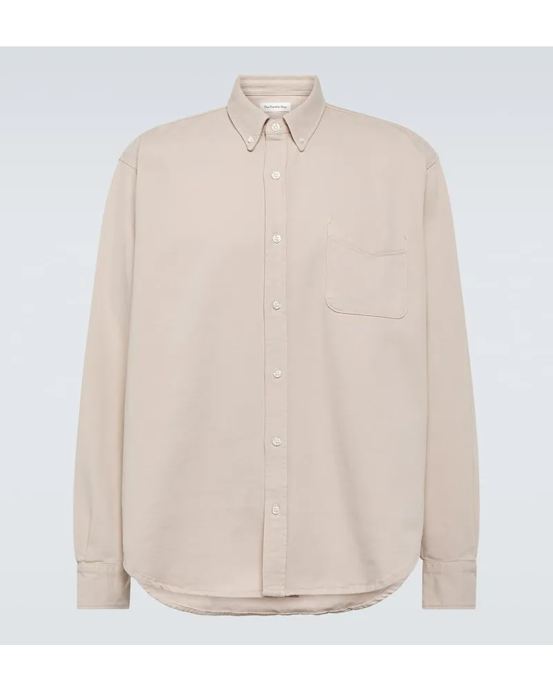 FRANKIE Shop Camicia Sinclair in cotone Beige