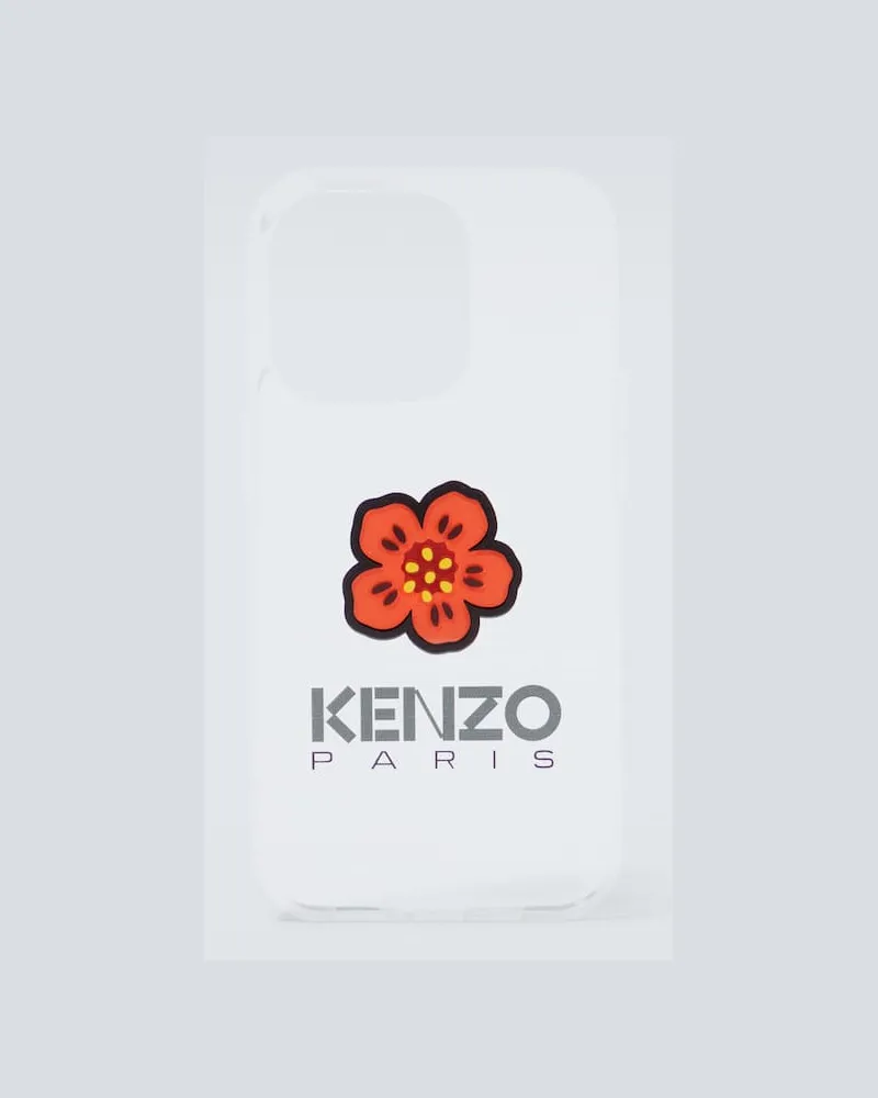 Kenzo Custodia per iPhone 14 Pro Bianco