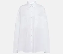 Camicia oversize in cotone