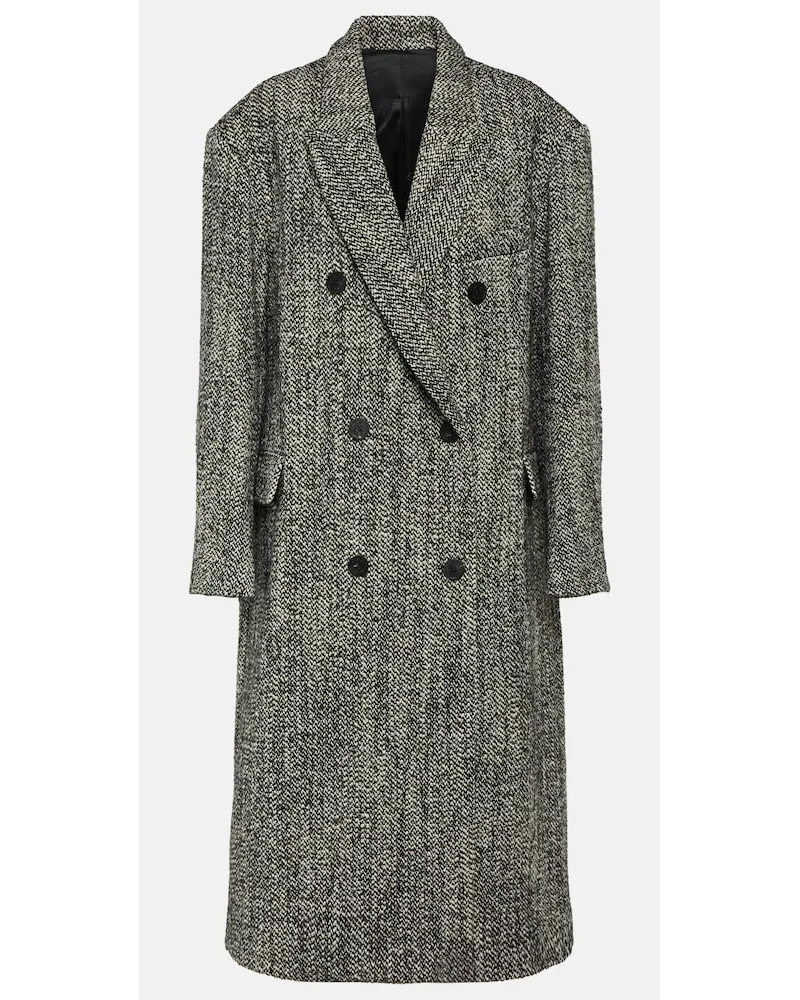 Isabel Marant Cappotto oversize Lojimiko in misto lana Grigio
